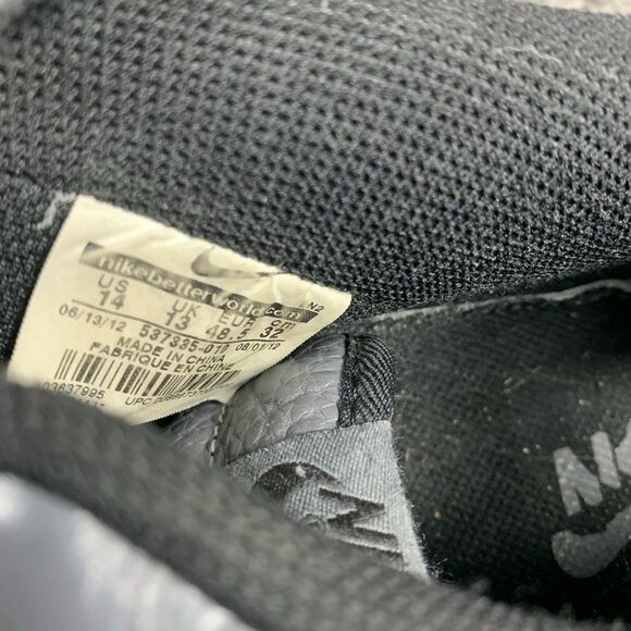 Nike Air Force 1 Premium AF1 Low Skive Tech VT Size 14 Color Dark Gray - Picture 8 of 8